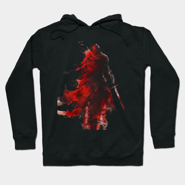 Dark Souls Brutal Battles Hoodie by Doc Gibby